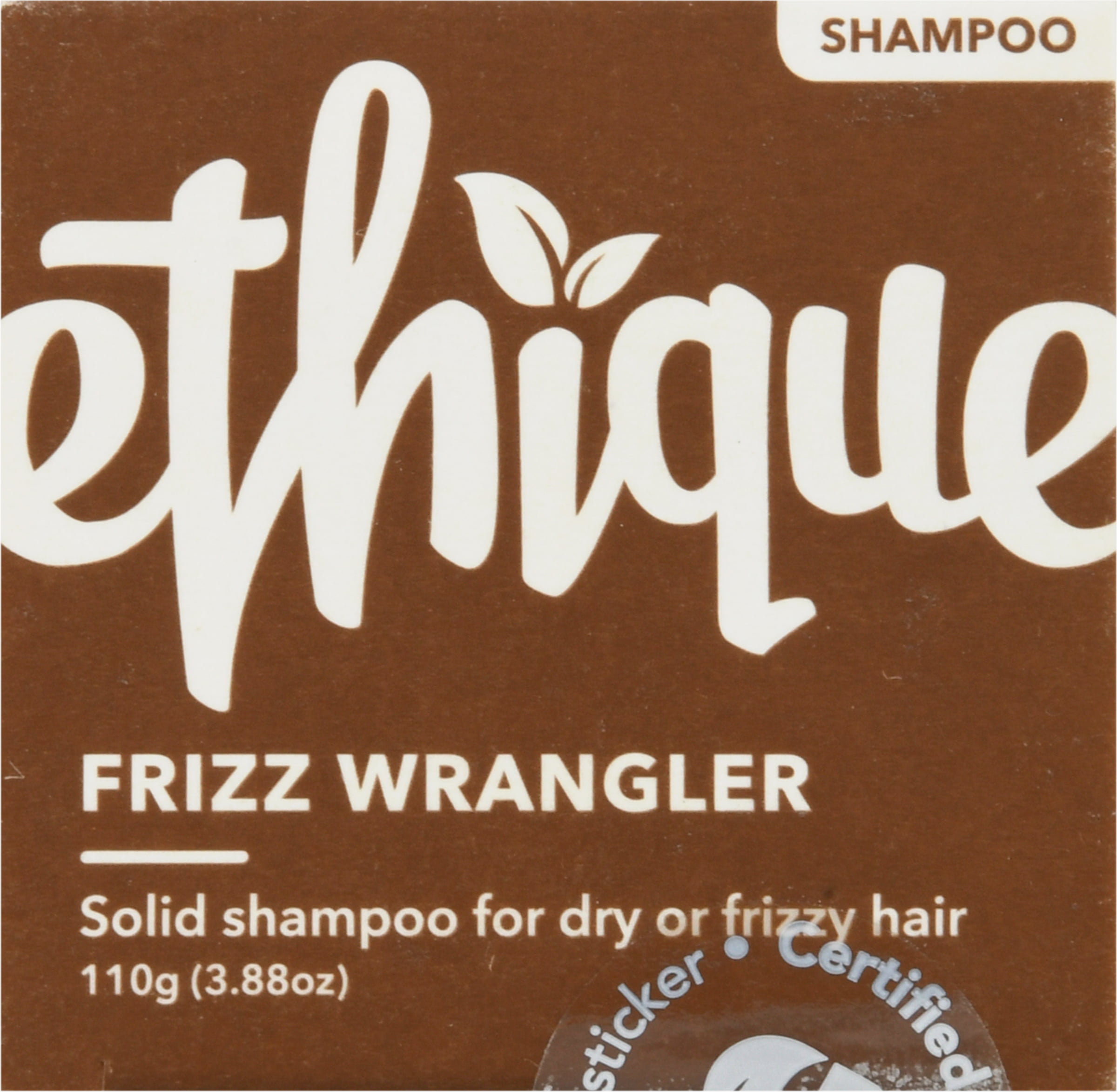 Ethique Eco-Friendly Solid Shampoo Bar, Frizz Wrangler  oz 