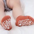 thumbnail image 3 of HLONK 6 Pairs Baby Socks Infant Cotton Low-cut Calcetas Antideslizante Para Bebe White for Boys 0-6 Months Preemie, 3 of 6