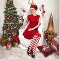 thumbnail image 3 of VETPW Christmas Candy Cane Costume, Candy Cane Headband Christmas Headbands Xmas Headbands, Candy Cane Stockings Christmas Glasses, Candy Cane Earrings Necklace for Christmas Costume Women, 3 of 7