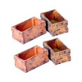 thumbnail image 2 of 4 Uds casa de muñecas caja de madera accesorios de decoración de fotografía contenedor de almacenamiento caja de almacenamiento de verduras para niñas perfke marco de casa de muñecas en miniatura, 2 of 9