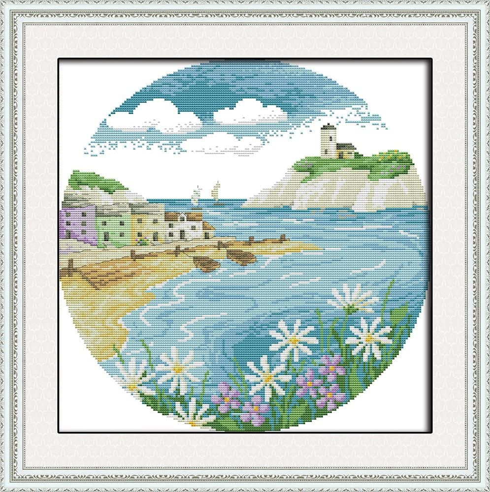 Maydear Cross Stitch Kits Stamped Full Range of Embroidery Starter Kits