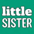 thumbnail image 3 of Wild Bobby Little Sister Cute Future Sibling Toddler Crew Graphic T-Shirt, 3 of 6
