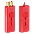 thumbnail image 1 of Cepillo Retráctil para Palos de Golf Uxcell [2PCS] - Limpiador de Ranuras de Doble Cara para Golfista - [Rojo-2.3IN], 1 of 7