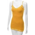 thumbnail image 4 of TheLovely Women's Junior and Plus Adjustable Spaghetti Strap Lace Tim Cami Tank Top, 4 of 5