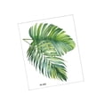 thumbnail image 4 of Pegatina para inodoro, hojas de plantas , decoración de pared extraíble de PVC, cubierta para asiento de inodoro, pegatina de pared para cistern, 4 of 8