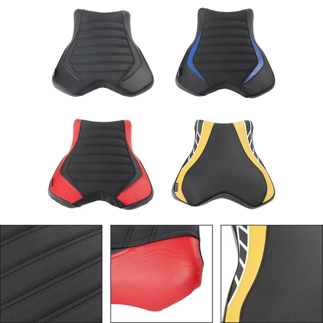 Front Raider Seat Driver Cushion Pu Fit For Yamaha Yzf-R1 Yzf R1 2015-2023 Black