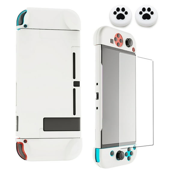 Soft Touch Gradient Case for Nintendo Switch with Screen Protector & Joystick Caps