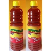 Salsa Botanera Clasica Picante Hot Sauce 35oz Each 2 Bottle Lot
