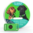 thumbnail image 4 of Natural Ingredients Dog Flea and Tick Repellent Pendant Provides Continuous Protection Against Fleas and Ticks in a Simple Wearable Pendant （1 Buckle + 3 Capsules + 1 Ring）, 4 of 8