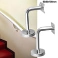 thumbnail image 3 of Brackets Stair Handrail Practical Silver Stainless Steel Wall Mounted Durable Hardware High Quality Home Improvement, 3 of 12