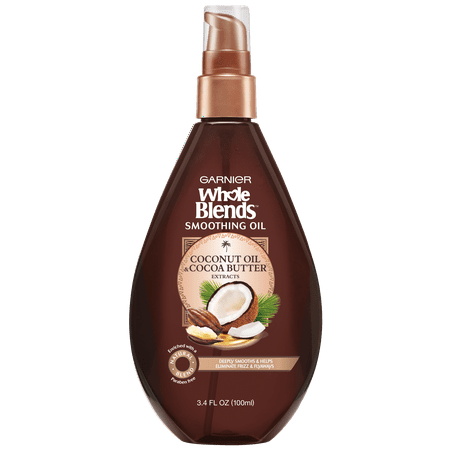 Garnier Whole Blends Coconut and Cocoa Butter Hair Oil 3.4 fl oz Travel Size
