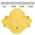 thumbnail image 2 of Dog Sweaters for Small Dogs, Fleece Cat Hoodie Clothes, Spring Winter Cute Warm Puppy Sweater, Pet Doggie Sweater(Yellow) - XXL, 2 of 7