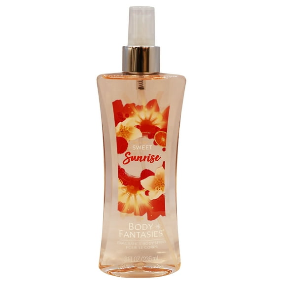 Body Fantasies Fragrance Body Spray Sweet Sunrise 8 Oz.