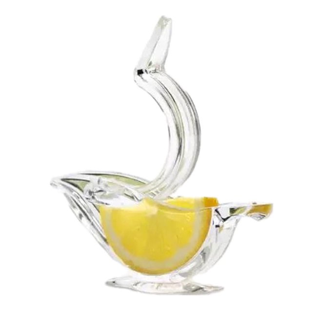 Limón Con Tarjeta Manual, Exprimidor De Limón Con Clip, Exprimidor De Limón Manual Acrílico, Prensa De Fruta Transparente Para El Hogar Y La Cocina Inevent HA039184-00