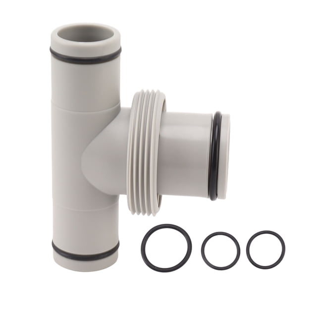Adaptador de conversión de manguera,Adaptador de manguera de piscina Adaptador de manguera de piscina T Conector de manguera de bomba de piscina Construido para durar Jadeshay A