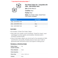 thumbnail image 2 of Rear Brake Caliper Set - Compatible with 2006 - 2009 INFINITI M45 2007 2008, 2 of 2