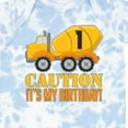 thumbnail image 4 of Inktastic 1st Birthday Construction Truck Cement Mixer Boys or Girls Baby Bodysuit, 4 of 5