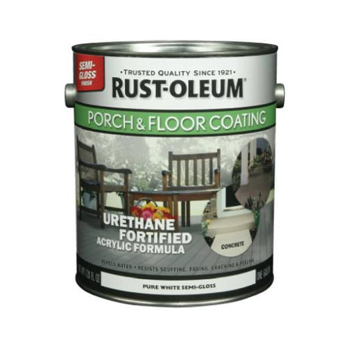 RustOleum 262289 GAL WHT Semi Gloss Porch Paint