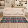 thumbnail image 2 of Yayeee Runner Rug for Bedroom 2'x6' Machine Washable Hallway Non Slip Mat, Warm Tartan Mosaic, 2 of 8