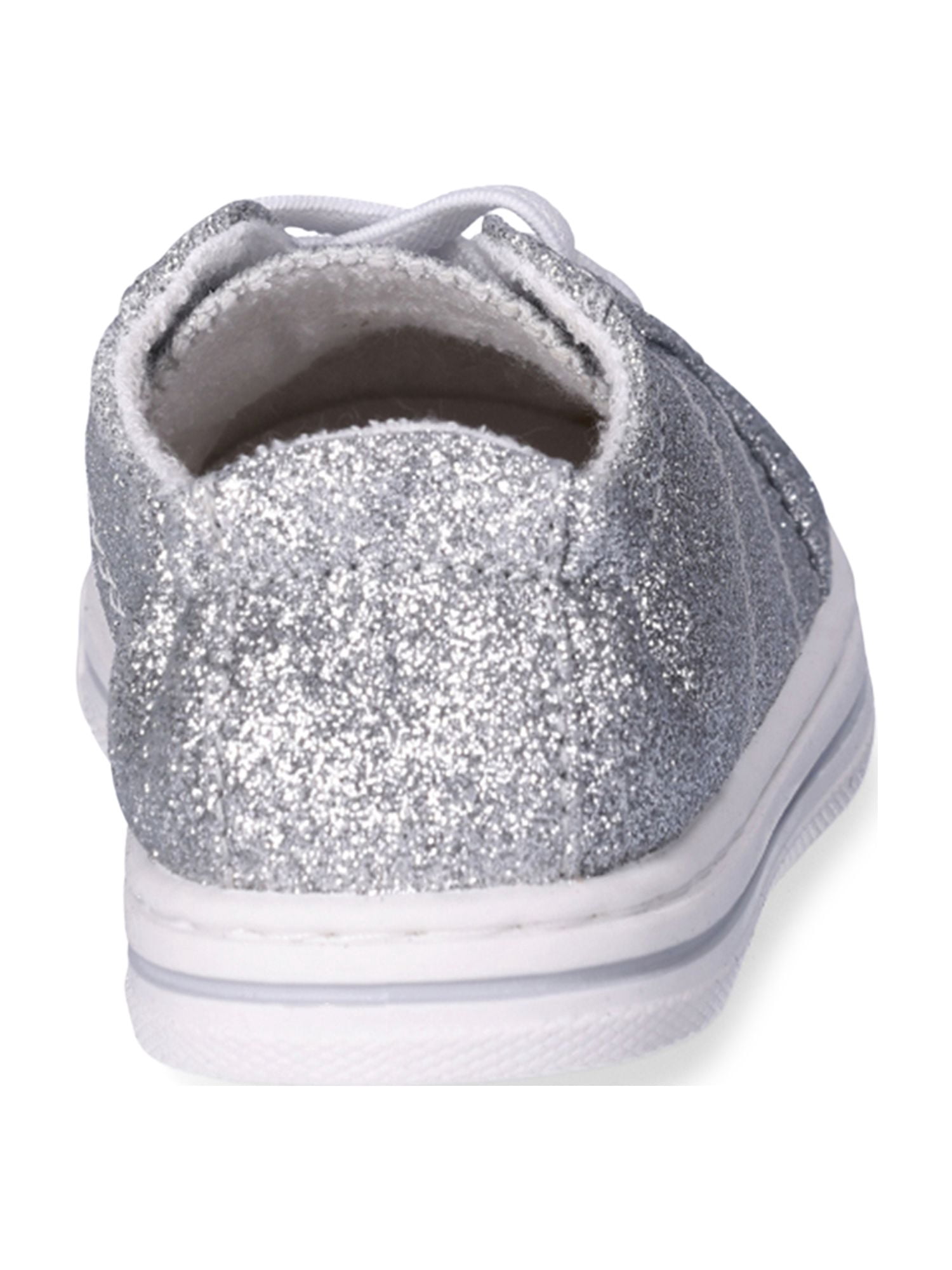 Wonder Nation Little Girl & Big Girl Canvas Bump Toe Sneakers