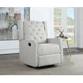 AFG Ava Manual Recliner Comfortable Swivel Glider, Perfect for