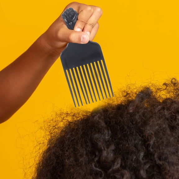 KONTONTY 6-Pack Hair Picks for Styling, Tooth Combs in Assorted Colors, Detangling Hair Tools