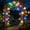 B, variant on NWOKYZGH 118" Warm White Flower Fibre Optic Fairy Lights, LED Starburst Firework String Lights, Waterproof Fairy Lights USB Operated for Indoor Outdoor Wedding, Garden, Party Decoration