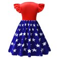 thumbnail image 2 of Toddler Girls Short Sleeve Princess Dress Super Hero Costume, 2 of 5