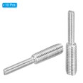 thumbnail image 3 of Uxcell M3x0.5 to M5x0.8 Double End Threaded Stud Screw Bolt 304 Stainless Steel Rod Reducer Adapter 30mm Long 10pcs, 3 of 5