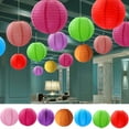 thumbnail image 2 of Colorful Lantern DIY Folding Handmade Multi-colors Thicker Scene Layout Lightweight Spring Lantern Festival Wedding Party Paper Lantern for Outdoor, 2 of 8