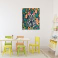 thumbnail image 3 of Stupell Industries Eclectic Exotic Leaf Pattern Zebra Canvas Art, 24 x 30, by Lisa R Dumm, 3 of 8
