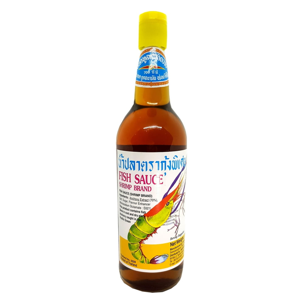 Fish Sauce Shrimp Brand by Pantai Norasingh 24 Fl. Oz