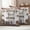 Brown Grey, variant on Farm Outdoor Waterproof Pillow Covers, American Country Barn Star Vintage Berry Brown Decorative Square Throw Pillowcase Sofa Cushion Sham for Patio/Couch/Chair, 26"x26" 2 Pack