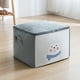 thumbnail image 1 of Bolsa de almacenamiento plegable para ropa, mantas, colchas, armario, suéteres, organizador, caja, bolsa, 1 of 5