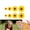 Yellow, variant on QZS Yellow Floret Daisy,Portable Artificial Mini Daisy Decorative Flower for Crafts,4Size,Portable Resin Flower Decorations for DIY Craft Pen Box(50Pack)