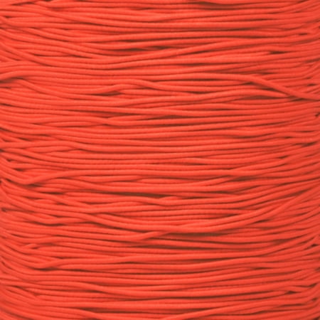 

Paracord Planet 1/32 inch Elastic Bungee Nylon Shock Cord Crafting Stretch String – Various Colors –10 25 50 100 & 1300 Foot Lengths Made in USA