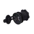 thumbnail image 3 of USB Socket Charger Panel, Panel Switch Reliable 4 Hole Convenient 12V High Strength With Lighter For RV For Car For Marine, 3 of 8
