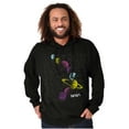 thumbnail image 5 of Retro NASA Space Milky Way Planets Hoodie Sweatshirt Women Men Brisco Brands S, 5 of 6