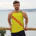 thumbnail image 6 of Fuzoiu Multiplication Table2 Print Men's Workout Tank Tops,Sleeveless Gym Shirt Quick Dry,Fitness Bodybuilding T-Shirt,Muscle Athletic Workout Tee-3X-Large, 6 of 7
