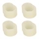 thumbnail image 5 of 15 Uds. Tope de manija de puerta de silicona con cancelación de ruido amortiguador de manija de puerta de absorción de golpes para dormitorio familiar Oficina, 5 of 5