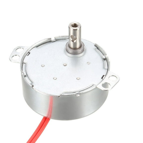 Uxcell AC 24V 50-60Hz CCW/CW 4W 5-6RPM Synchronous Motor - Turntable Motor