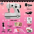 thumbnail image 2 of Miraculous Marinette's Mini Sewing Machine with Dual Speed Adjustment, 2 of 8