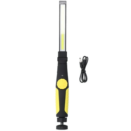 

LED Work Light Multi-Angle Folding Design Enlarged Lamp Bead Panel COB LED Work Light High Brightness Yellow Handle For Cars Trucks