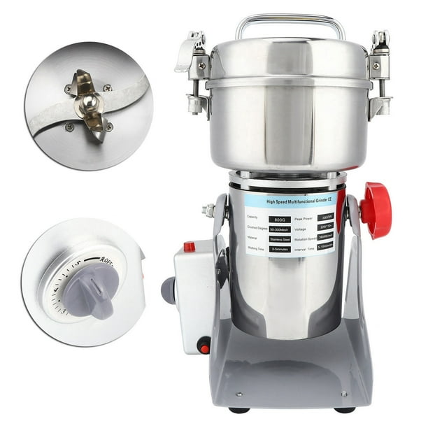 Molinillo Eléctrico, Protección Contra Sobrecarga de Cuchillas de Acero inoxidable de Alta 30-300 Molino de Café Eleccico, Regalos para la Cocina Del Hogar