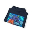 thumbnail image 4 of Dragon of Elements, Skate n' Surf wear hand drawn on a Hoodie Sweatshirt, 4 of 4