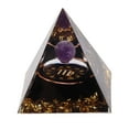 thumbnail image 2 of Pyramide, pyramide d'Orgonite 5cm Méditation Pyramides d'Orgonite pour Énergie Positive, Guérison, Méditation, Chakra, 2 of 8
