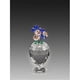 Asfour Crystal 151-27 1,18 L x 2,55 H in. Vase en Cristal avec des Fleurs Figurines de Jardin – image 1 sur 1