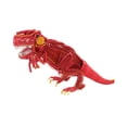 thumbnail image 2 of Estatua de dinosaurio de arte ligero de alambre de aluminio para dormitorio, sala de estar y oficina rojo, 2 of 8