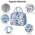 thumbnail image 4 of Reusable Dog Lnsulated Lunch Bag for Women & Men-Leakproof Water-Resistant Cooler Tote,Large Capacity(10.6x8.7x6.3in)for Work,Office,Travel,Picnic,Beach., 4 of 7