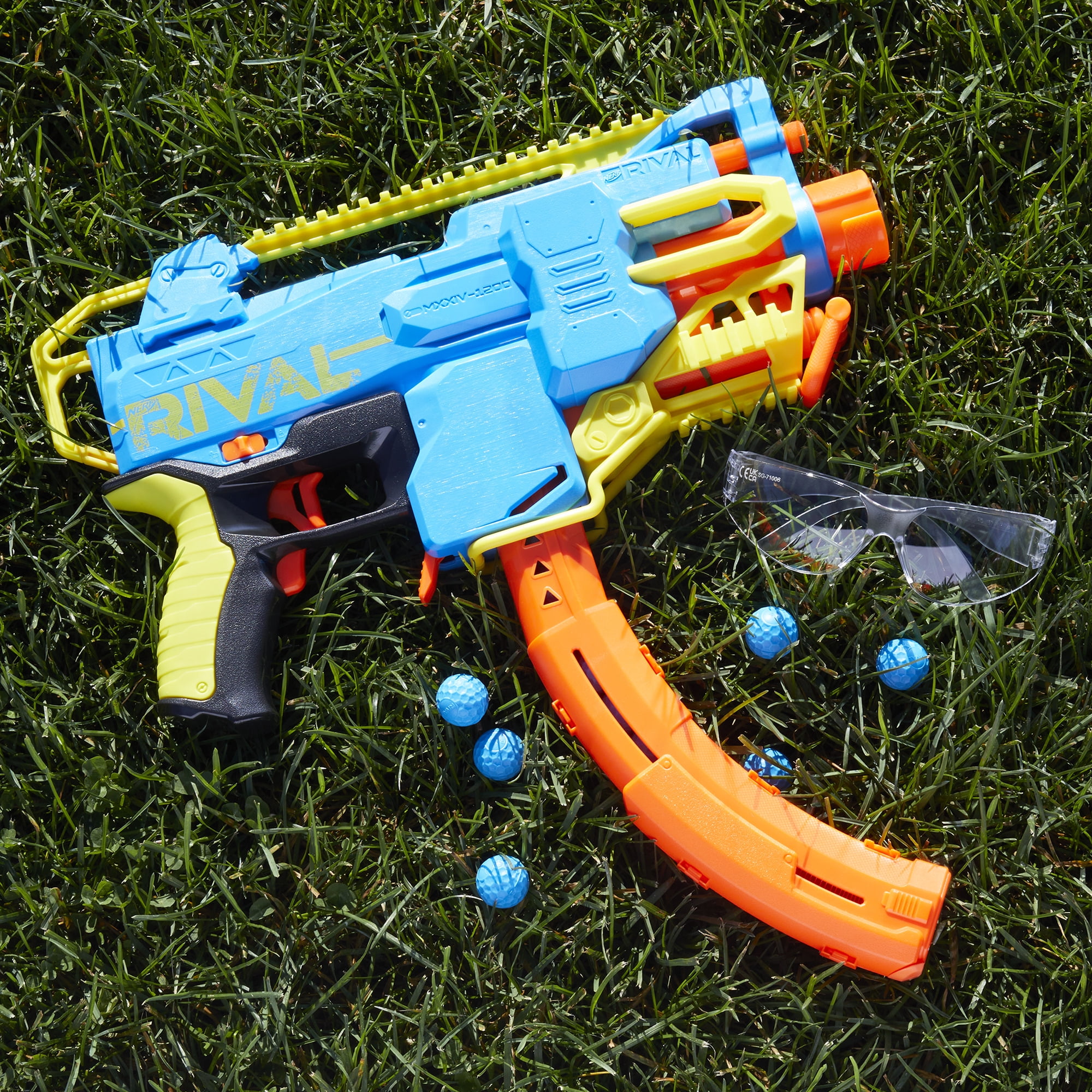 Nerf Rival Challenger MXXIV-1200 Motorized Blaster, Curved 12